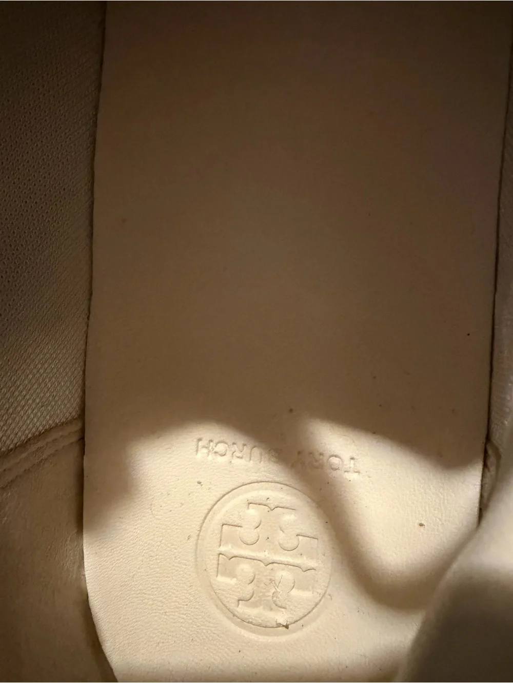Tory Burch Camel Suede Low-Top Sneakers with Cream Accents